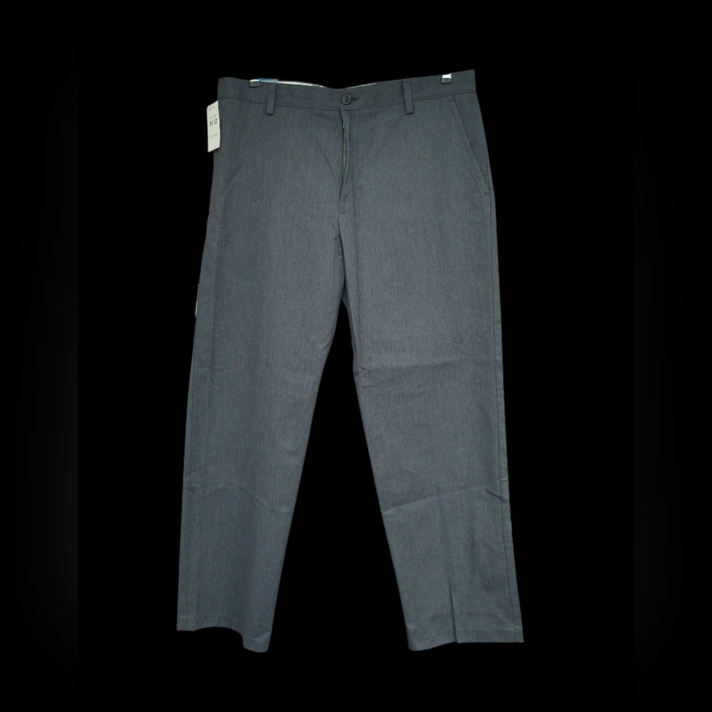 NWT Dockers Navy/Gray Dress Pants 36x32
